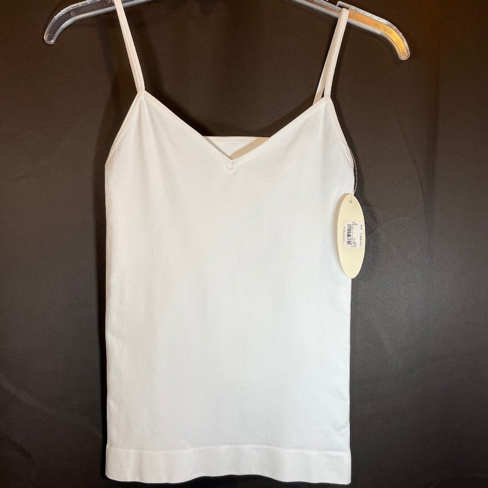 Nordstom Lingerie Two-Way Seamless Camisole - White - Small -NWT